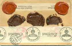 1943 (06.08.) Stockholm, Schweden, 70 Öre R-Brief nach Appenzell, ...