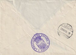 1915 (28.07.) Bern, 5 Rp. Ortsbrief der Spanischen Botschaft in Bern ...
