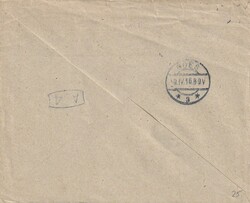 1916 (06.04.) Boom, Belgien, 25 Rpf. Auslands-Brief nach Goes, ...