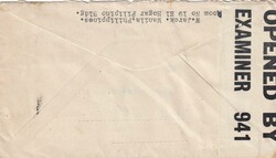 1947 (28.04.) Manila, Philippinen, Brief nach Lüneburg, Deutschland, ...