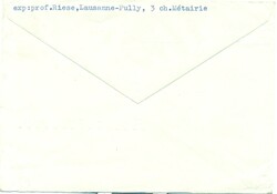 1948 (06.02.) Lausanne 2, 30 Rp. (ZU-Nr. W28) Auslandbrief nach ...