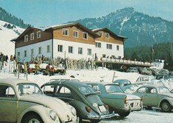 1973 (07.02.) Finsterwald bei Entlebuch, Ansichtskarte 'Skilift und ...