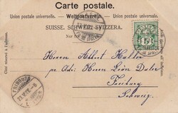 1901 (22.05.) Basel, Kunsthistorisches Museum, Gruss aus Basel, ...