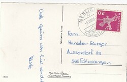 1968 (05.08.) Merligen, Ansichtskarte 'Merligen am Thunersee', ...