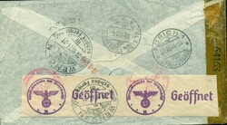 Leitweg: 26.11.1943, Buenos Aires - Natal - Bolama - San Juan (US ...