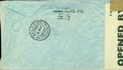 Leitweg: La Paz, 11.01.1941 - New York - Bermuda (Zensur) - Lissabon ...