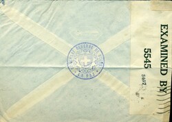 1942 (02.06.) La Paz, Bolivien, Luftpostbrief nach Zürich, Schweiz. ...