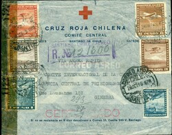 Leitweg: 28.10.1943, Santiago de Chile - Buenos Aires - Rio de ...
