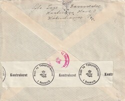 1941 (12.03.) Kopenhagen, Dänemerk, 20 Öre Brief nach Schweden, ...