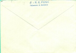 1944 (20.09.) 25. Jahre schw. Luftpost, 150 Rp. Douglas DC3 auf ...