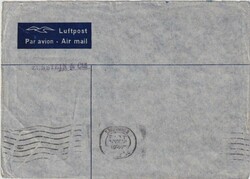 1947 (06.11.) Bern 1, 560 Rp. Luftpost-R-Brief nach San Paulo, ...