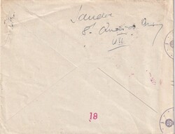 1942 (05.11.) Paris, Frankreich, Zensur-Brief nach Dänemark. Zensur ...