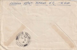 1944 (31.07.) Field Post Office 475, Gibraltar, Brief nach England, ...