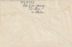 1943 (09.03.) Field Post Office 475, Gibraltar, Brief nach England, ...