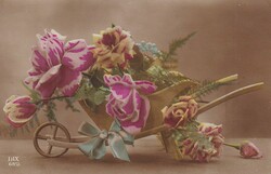 1917 (02.11.) Field Post Office, On Active Service, Postkarte nach ...