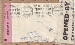 1943 (09.07.) Roscrea, Irland, Lupo-Zensur-Brief nach Brüssel, ...