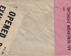 1943 (14.12.) Dun Delagan, Irland, Brief an das Rote Kreuz in Genf. ...