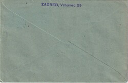 1941 (31.10.) Zagreb, Koratien, Überdruckausgaben, Drucksache nach ...