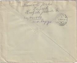 1944 (26.3.) Zagreb 1, Kroatien, dekorativer Brief nach Basel, ...