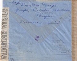 1944 (00.07.) Tanger, spanisch Marokko, Brief nach Walfsen, ...
