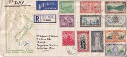 1946 (01.04.) Waihi, Neuseeland, FDC nach British East Africa. ...