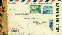 &nbsp;Leitweg: 18.11.1943, Lima - Buenos Aires – Rio de Janeiro – ...