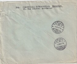 1947 (26.03.) Bukarest, Rumänien, 13500 Lei R-Brief nach Zürich, ...