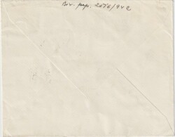 1946 (15.01.) Bukarest, Rumänien, 850 Lei R-Brief nach Freienwil bei ...