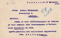 1918 (03.10.) Samsoun, Türkei, Ganzsache nach Leipzig, Deutschland ...