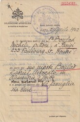 &nbsp;1942 (21.04.) Delegazione Apostolica Vatikan, ...