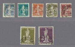 Berlin, 1949, „Heinrich von Stephan“ 7 Werte komplett, wovon 5 ...