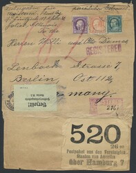 Vereinigte Staaten von Amerika, 1922, Vorderseite eines ...