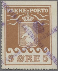 Dänemark - Grönländisches Postkontor, 1910/1930, zwei gestempelte ...