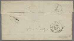 Frankreich, 1849-1871, drei Briefe mit Ceres-Einzelfrankaturen - die ...