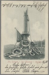 Frankreich - Post in China, 1900, Allegorie, 10 C. schwarz auf lila, ...