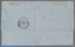 Griechenland, 1869, vollständiger Faltbrief aus Marseille nach Syros ...