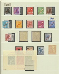 Nachlässe, Deutschland nach 1945, Loseblättersätze, teils nur ...