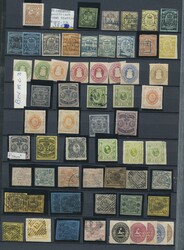 Deutschland - Nebengebiete, 1850-1959, beachtenswerte Partie in einem ...