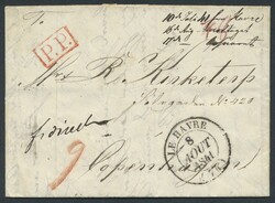 Hamburg - Vorphila, 1827-1846, Partie von 4 Vorphilabriefen (davon 3 ...