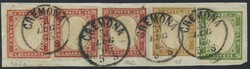 Italien - Altitalien-Sardinien, 1855, „Viktor Emanuel II.“ 5 C., ...