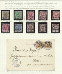 Deutsch-Ostafrika, 1893-1919, spezialisierte Sammlung auf 4 ...