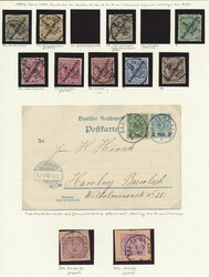 Deutsch-Ostafrika, 1893-1919, spezialisierte Sammlung auf 4 ...