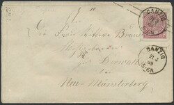 Danzig, 1868-1939, beachtenswerte Partie von etwa 100 Belegen, ...