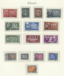 Europa - West, 1880-2000 (ca.), Partie der Länder Liechtenstein, ...
