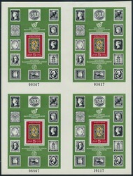 Bulgarien, 1967-2008, postfrische und gestempelte Partie der Blöcke ...