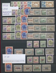 Dänemark - Grönland, 1915-2000, Partie in einem Einsteckbuch mit u ...