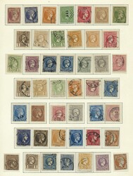 Griechenland, 1862-1982 (ca.), Sammlung in einem selbstgestaltetem ...