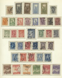 Griechenland, 1862-1982 (ca.), Sammlung in einem selbstgestaltetem ...