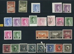 Jugoslawien, 1918-20, Sammlung der Ausgaben für Bosnien, Kroatien, ...
