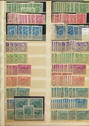 Liechtenstein, 1912-1985, Lagerbestand in einem Einsteckbuch mit u.a. ...